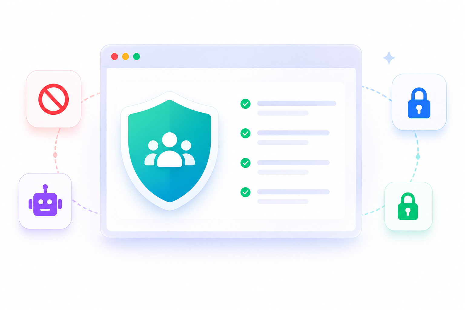 Light mode trial restrictions security dashboard