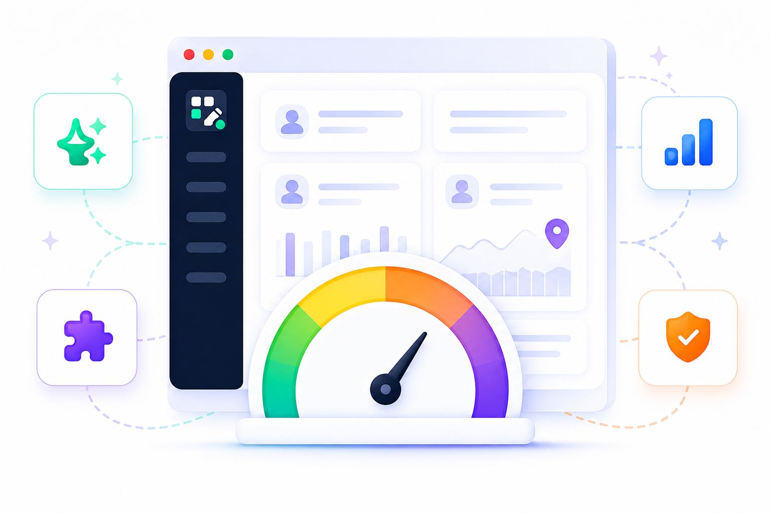 Light mode fair usage limits dashboard